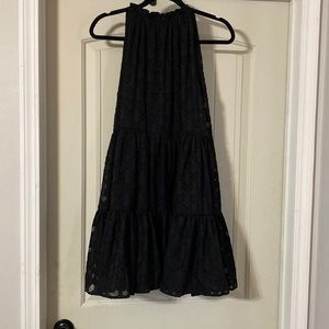 Gorgeous Black mid. slightly full dress. Size small. Made by Sweet Lovely by Jen